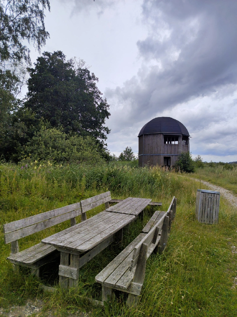 Fugleobservatorie ved Gudenåen