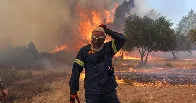 Wildfires bring death and destruction to sun-scorched Mediterranean