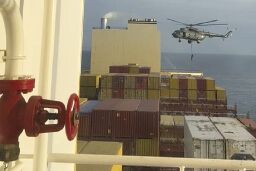 Iran’s IRGC Seizes Israel-Linked Container Ship Near Hormuz