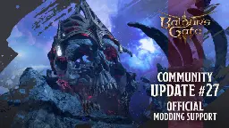 Baldur's Gate 3 - Community Update #27 Official Modding Support - Steam News