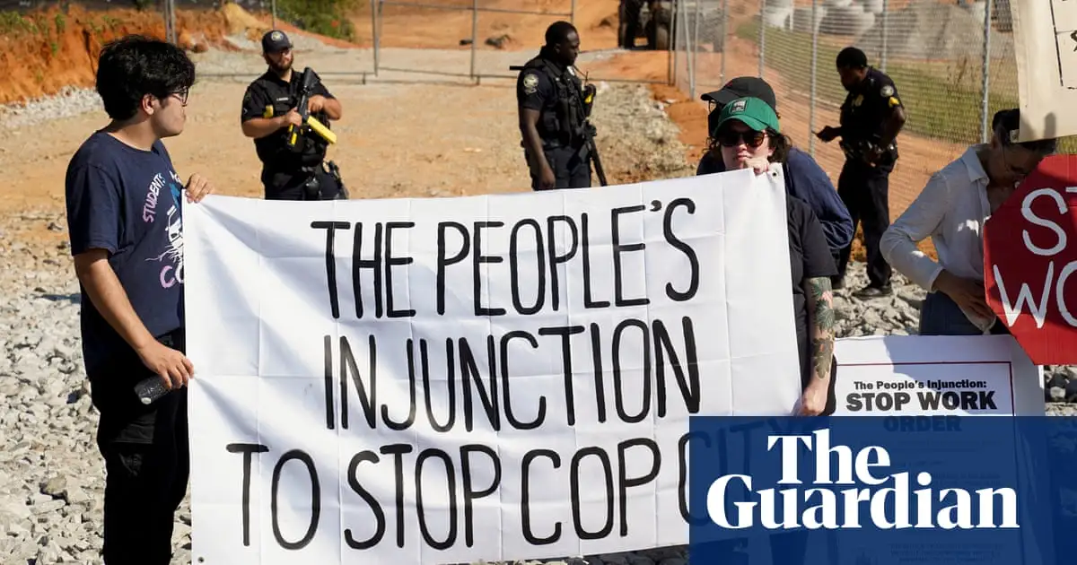 Atlanta police surveil people opposing ‘Cop City’: ‘There’s this constant stalking feeling’