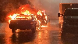 Oregon 'anarchist' group takes credit for burning 15 police cars in 'preemptive' attack