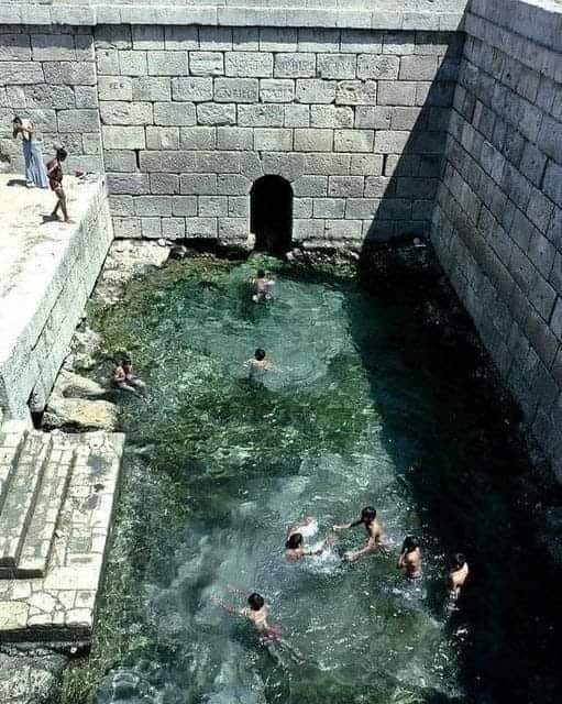 Roman bath in Gafsa, Tunisia, still in use