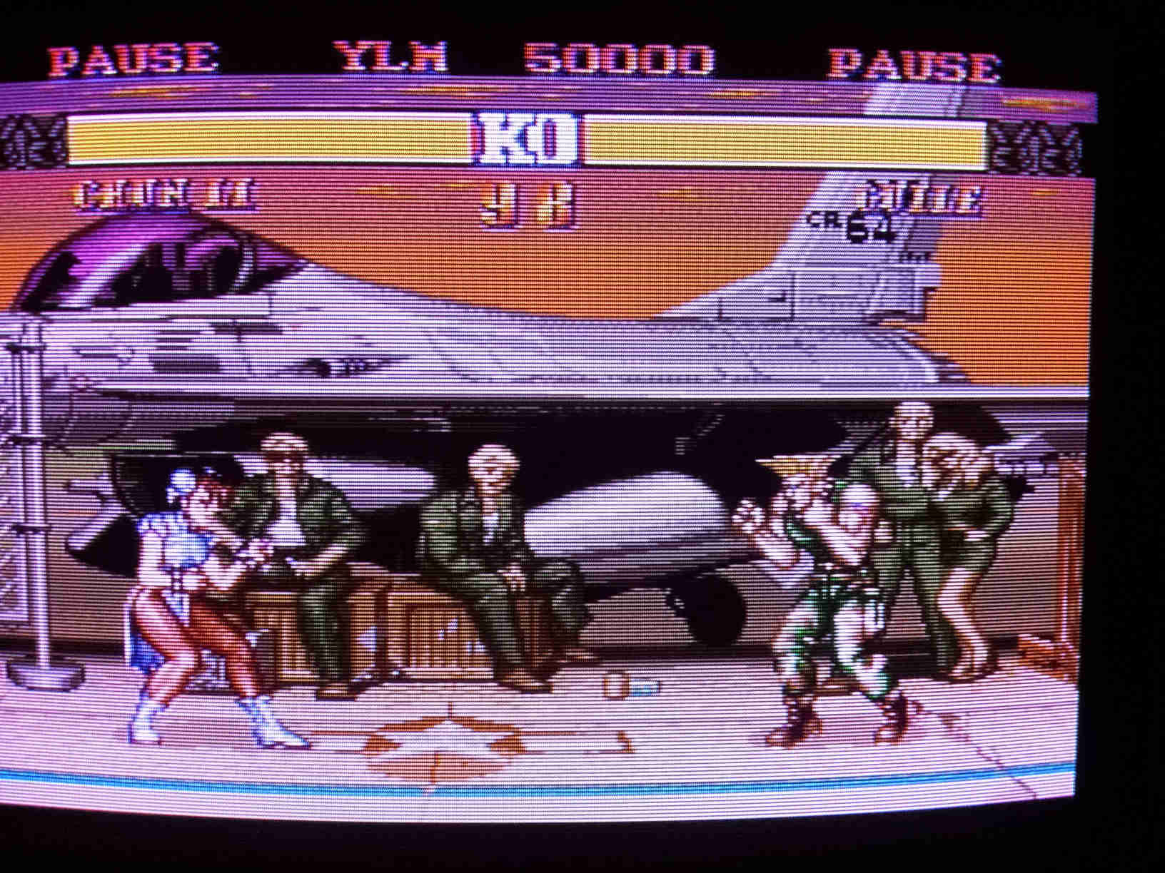 Street Fighter II (PC Engine) Guile Stage