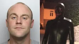 Somerset Gimp banned from wearing a gimp suit in public and 'crawling, wriggling or writhing on the ground' for five years