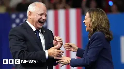 Tim Walz touts record and attacks Trump in first rally as VP pick