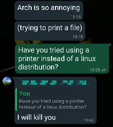 Arch users trying to print files - sh.itjust.works