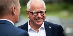 Tim Walz’s net worth is less than the average American’s