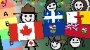 🎄 Grey Grades Canada's Flags! (And Merry Xmas!) 🎄