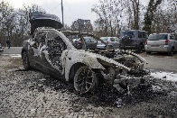 Multiple Teslas set on fire in Germany