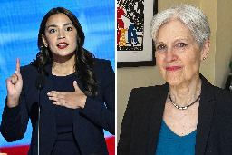 Alexandria Ocasio-Cortez lashes out at "predatory" Jill Stein