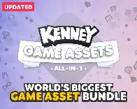 Quick! Kenney's All-in-one Game Assets Bundle is free today!