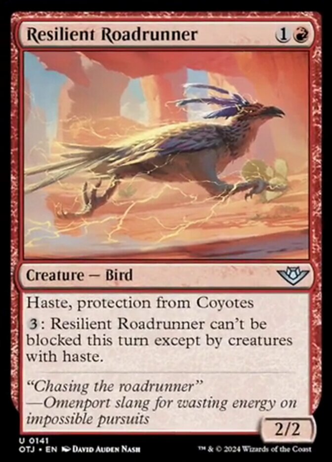 [OTJ] Resilient Roadrunner