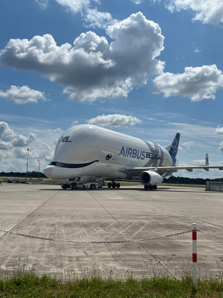 Beluga XL at Bremen airport