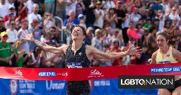Nonbinary runner Nikki Hiltz makes record time in qualifying for the Paris Olympics - LGBTQ Nation