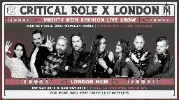 Critical Role is Coming to London! | Critical Role
