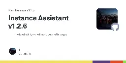 Release Instance Assistant v1.2.6 · cynber/lemmy-instance-assistant