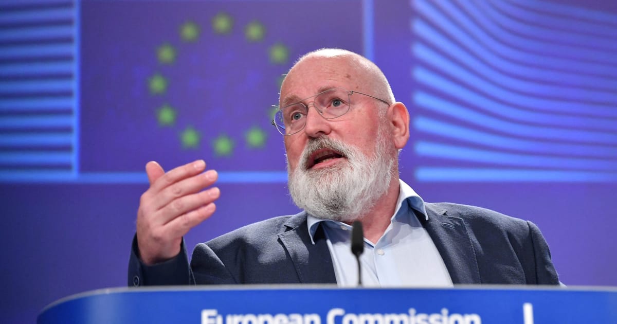 Frans Timmermans bids to return to Dutch politics