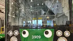 Here's looking at you, kid: MBTA adds googly eyes to several trains following grassroots campaign