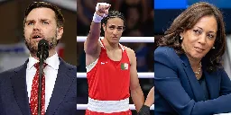 JD Vance falsely accuses Algerian Olympic boxer of being transgender & weirdly blames Kamala Harris