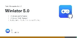 Release Winlator 5.0 · brunodev85/winlator