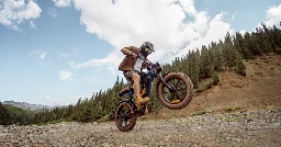 Dual-battery fatbike enables full-squish wild riding for 160 miles