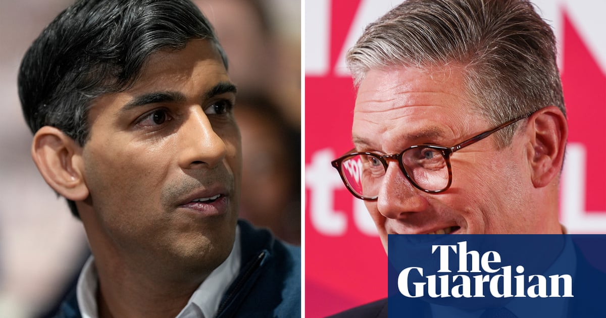 TV tonight: Rishi Sunak and Keir Starmer go head-to-head in first televised debate