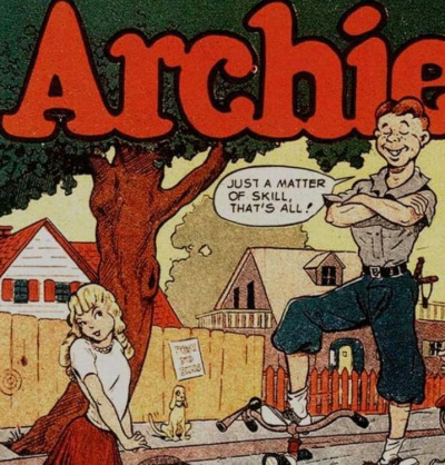 Archie Andrews in Now in the Public Domain