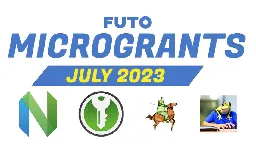 The FUTO July 2023 Microgrants Picks: Valgrind, KeePassXC, Oobabooga, and Neovim!