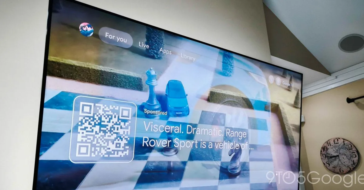 Google TV ads have giant QR codes now [Gallery]