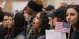 Protesters outside New York Times demand newspaper 'stop normalizing Trump'