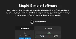 Dumbware.io - Stupid Simple Software