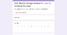 Post-Match Ratings: Arsenal F.C. v.s. FC Shakhtar Donetsk