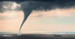 Bayesian Yacht Sinking: Climate Change Created Perfect Storm for Waterspouts