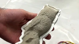 Casting Concrete With A 3D-Printed Mould