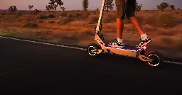 This Terrifyingly Fast E-Scooter Can Hit Highway Speeds