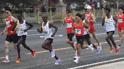 Beijing half marathon results under investigation after runners appear to hand win to Chinese star