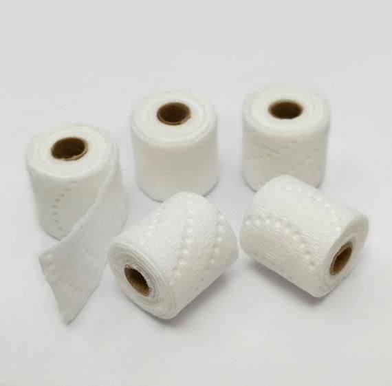 5 rolls of toilet paper