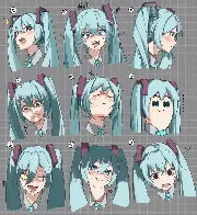 Facial expression practice ＿✍️ (by Kobacha)