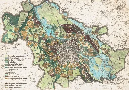 Niemiecka mapa Wrocławia z terenami zalewowymi » Pracownia Grafiki Historycznej