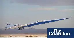 Nasa unveils quiet supersonic aircraft in effort to revive commercial flights