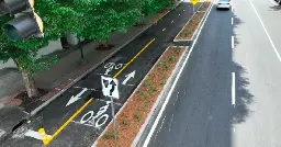 New downtown Atlanta bike lanes hailed among nation's best