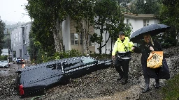 Los Angeles records nearly 400 mudslides during storm that has drenched Southern California