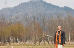 INDIA Modi back in Kashmir five years after ending its autonomy