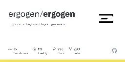 GitHub - ergogen/ergogen: Ergonomic keyboard layout generator