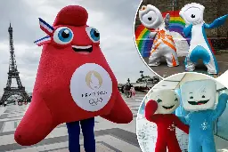 Paris Olympics’ blob-like Phyrges the latest head-scratcher in a long line of bizarre mascots