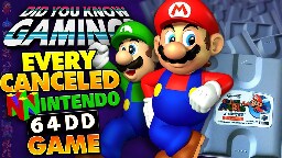 Every Cancelled Nintendo 64DD Game (N64) ft. @hard4games