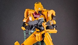 It takes a lot of NERV to build LEGO mechs from Neon Genesis Evangelion - The Brothers Brick