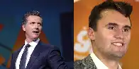 CA Gov Gavin Newsom "Completely Aligns" With Charlie Kirk On Trans Issues In Podcast