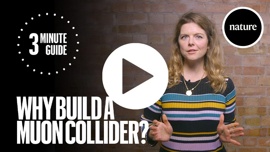 Why build a muon collider: a three minute guide